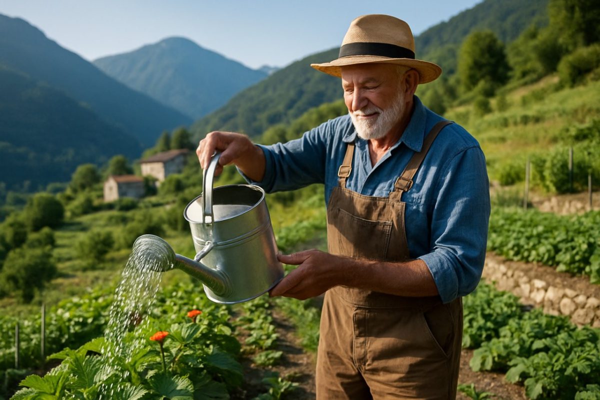 Comment les jardiniers de montagne arrosent leurs plantes une seule fois tous les 10 jours