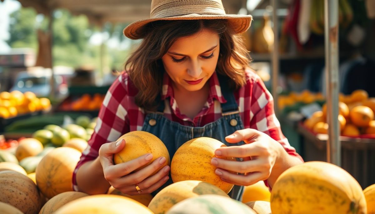 L'astuce secrète d'une productrice pour choisir des melons bien mûrs et parfumés