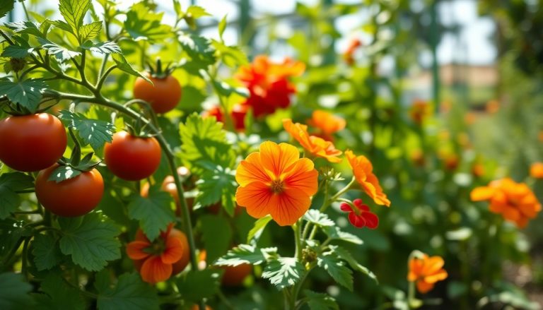 La capucine : l'alliée secrète de vos tomates contre les pucerons