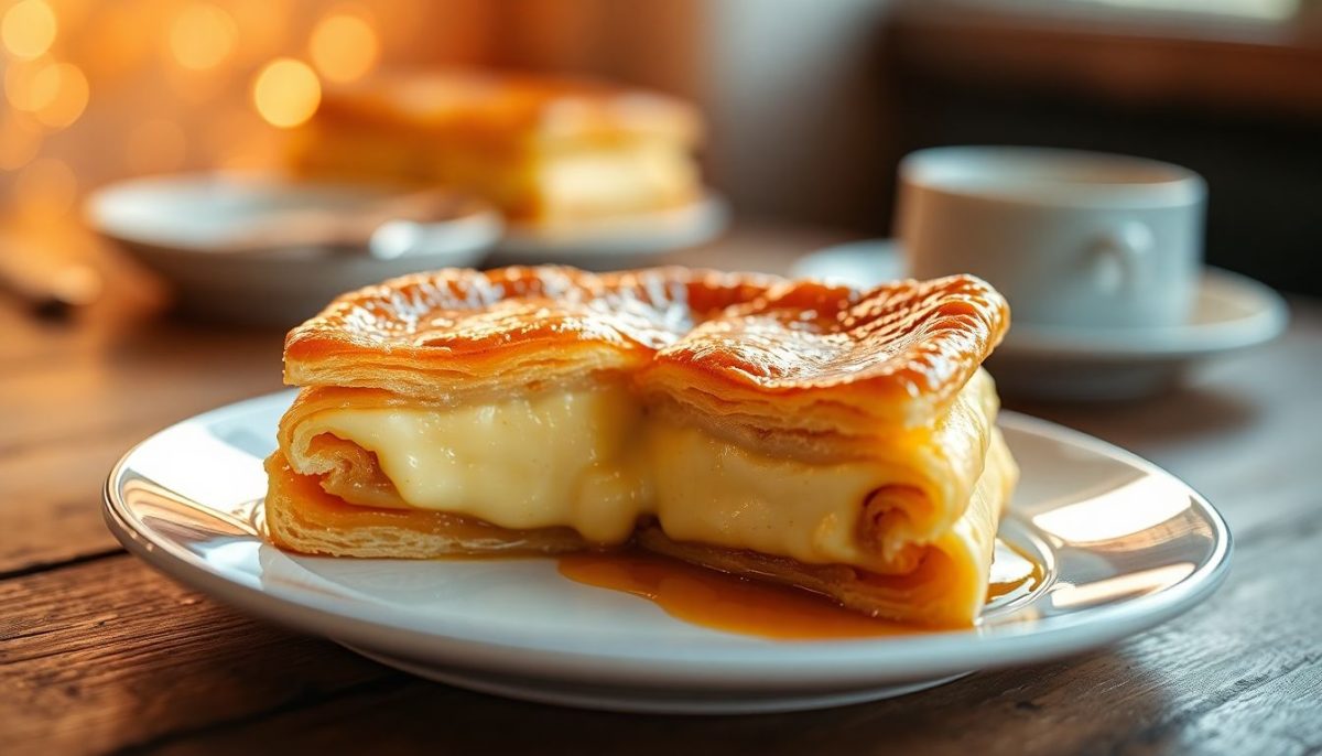 Le flan grec galaktoboureko : pourquoi ce dessert ultra fondant conquiert les réseaux sociaux