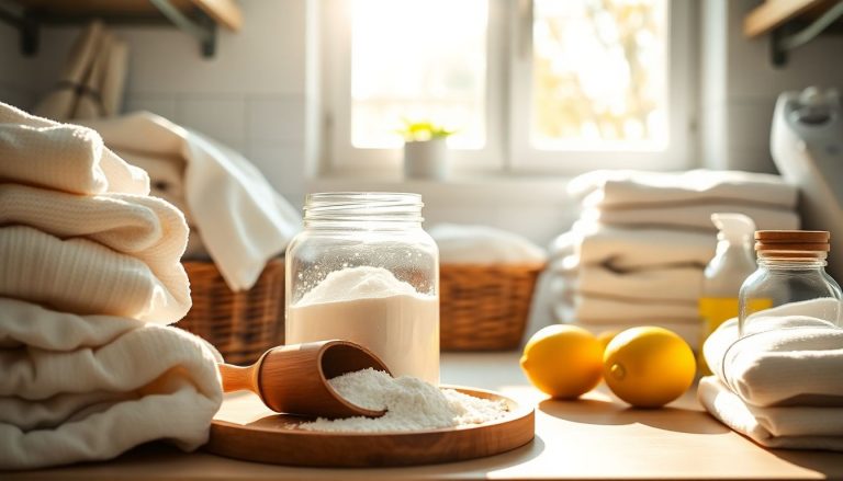 Le mélange miracle au bicarbonate qui révolutionne votre lessive : adieu produits chimiques !