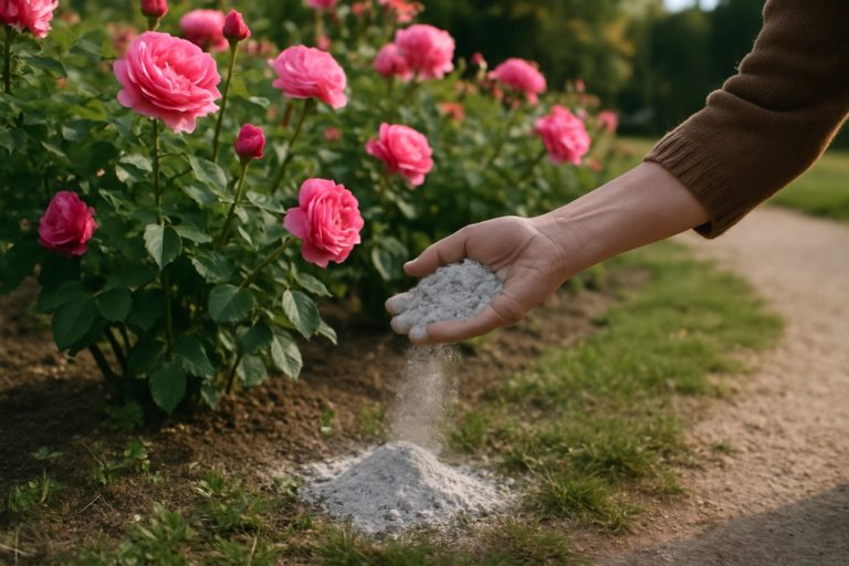 Une poignée de cendres au pied des rosiers : l'astuce de grand-mère pour des fleurs sans taches