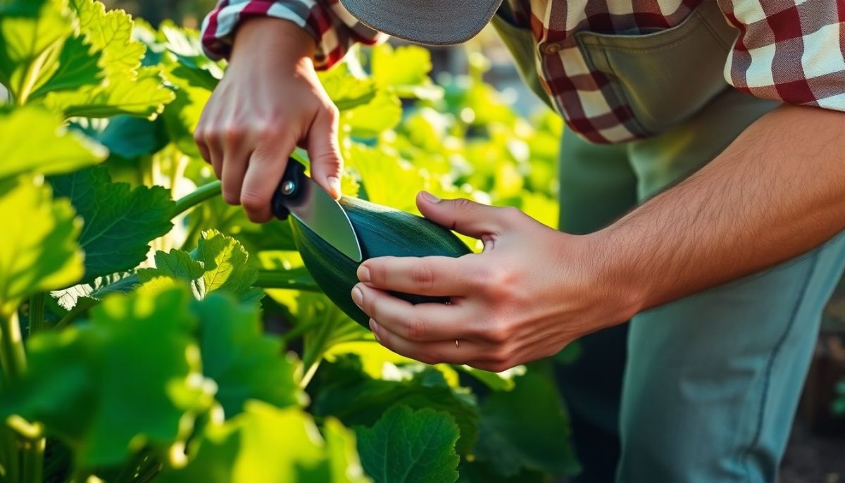 Pourquoi les jardiniers expérimentés taillent les feuilles de courgettes dès juillet