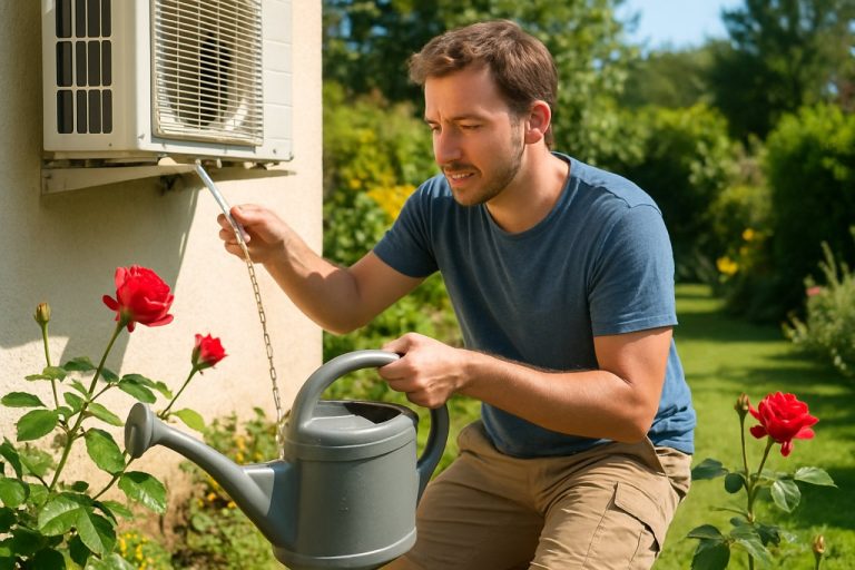 Pourquoi récupérer l'eau de sa clim en été pour arroser le jardin est une mauvaise idée ?