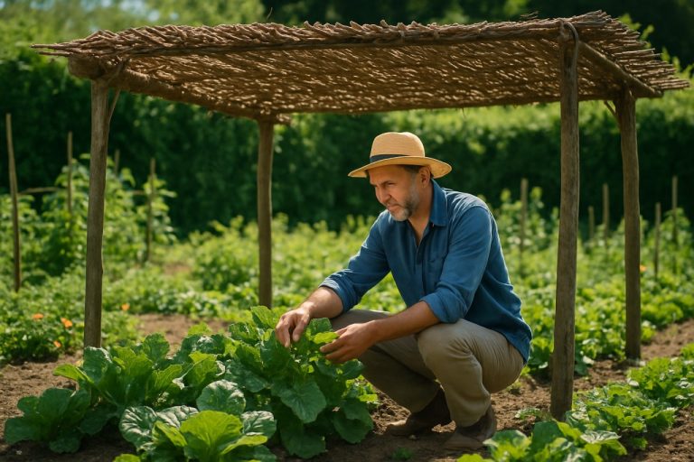 Les secrets oubliés : comment nos ancêtres créaient naturellement ombre et fraîcheur au potager