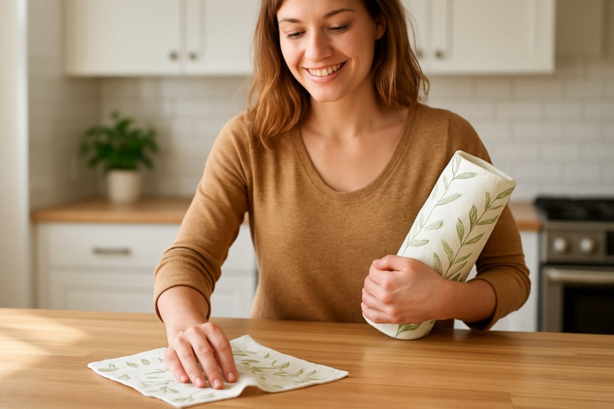 Ce sopalin lavable révolutionnaire peut remplacer 200 rouleaux de papier absorbant par an