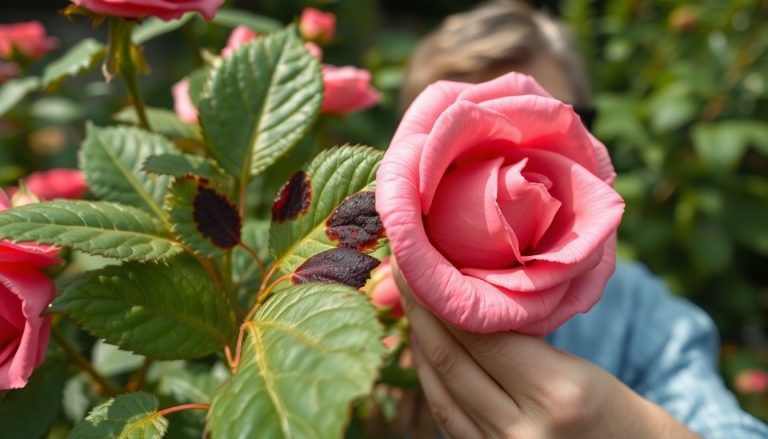 Taches noires sur rosier : identifier et traiter la maladie des taches noires avant qu'elle détruise vos roses
