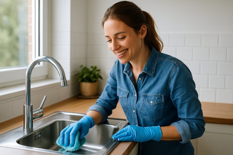 Cette technique méconnue fait briller votre évier de cuisine sans bicarbonate ni vinaigre