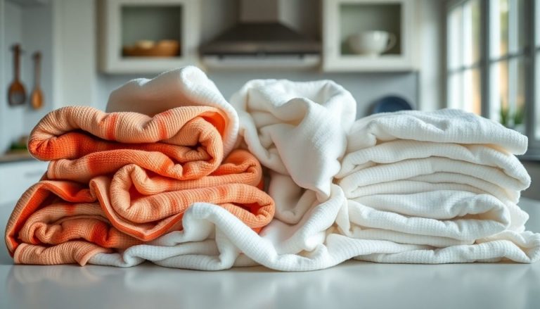 Torchons de cuisine tachés : cette méthode révolutionnaire les blanchit sans aucun frottement