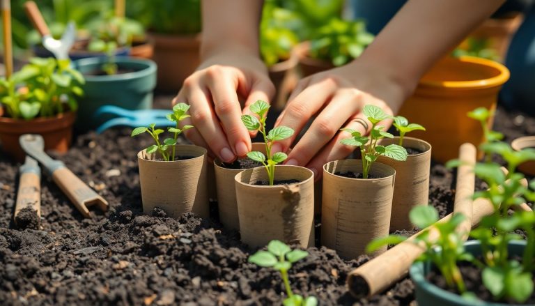 Ce déchet oublié devient l'allié zéro déchet pour lancer les semis d'été : finis les pots en plastique !