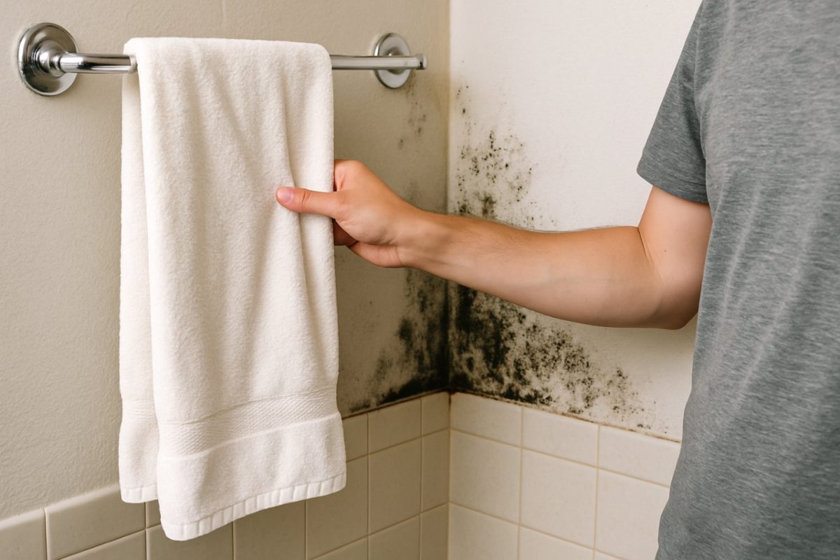 Cette habitude dans la salle de bain favorise la moisissure sans que vous le sachiez