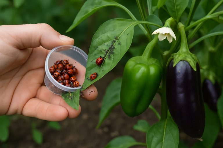 Juillet : la solution naturelle express pour éliminer les pucerons sur vos poivrons et aubergines