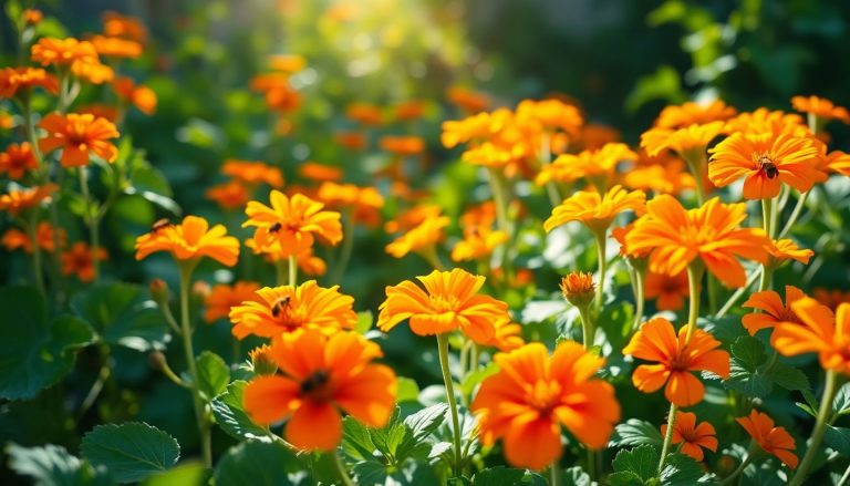 La capucine : cette fleur gourmande qui transforme votre jardin en paradis des abeilles