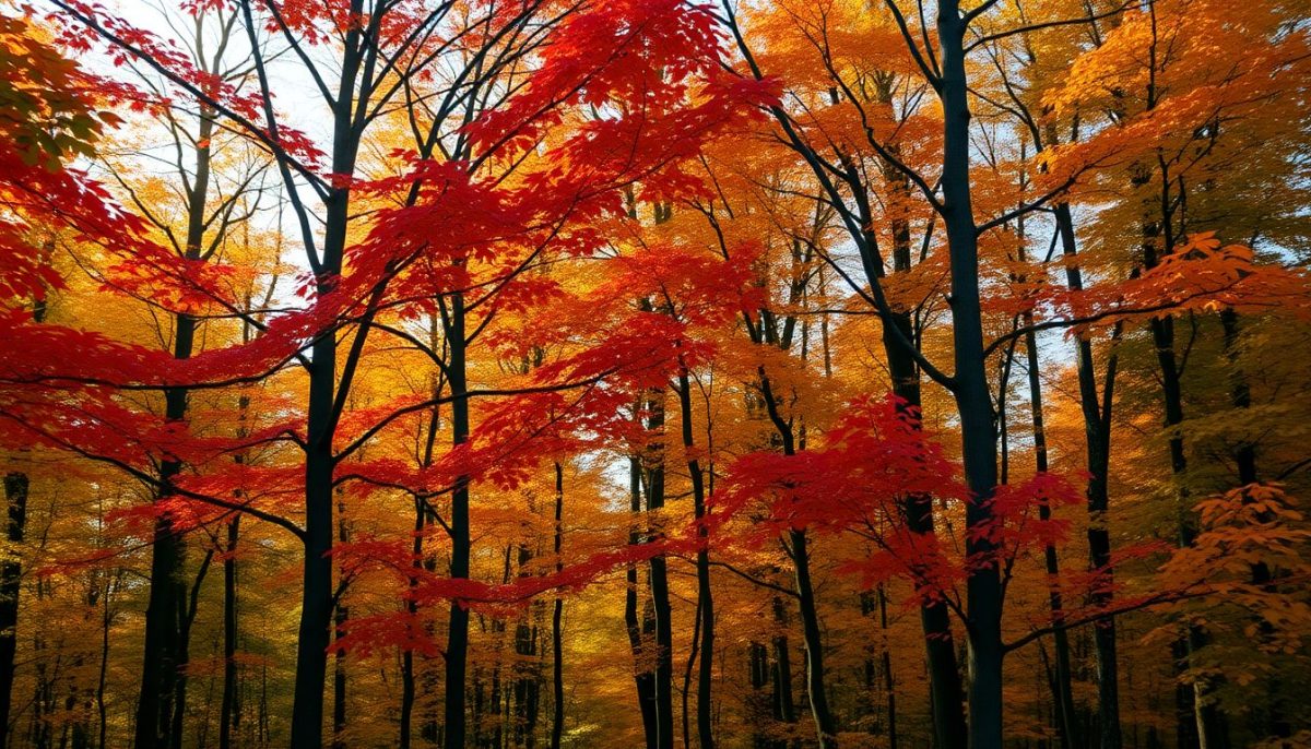 Les secrets que révèlent les couleurs automnales sur la vitalité de nos arbres