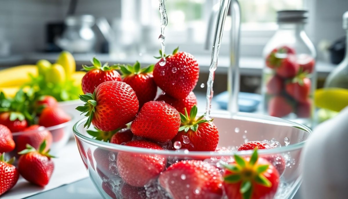 Ni eau du robinet ni vinaigre : la méthode scientifique pour éliminer vraiment les pesticides des fraises