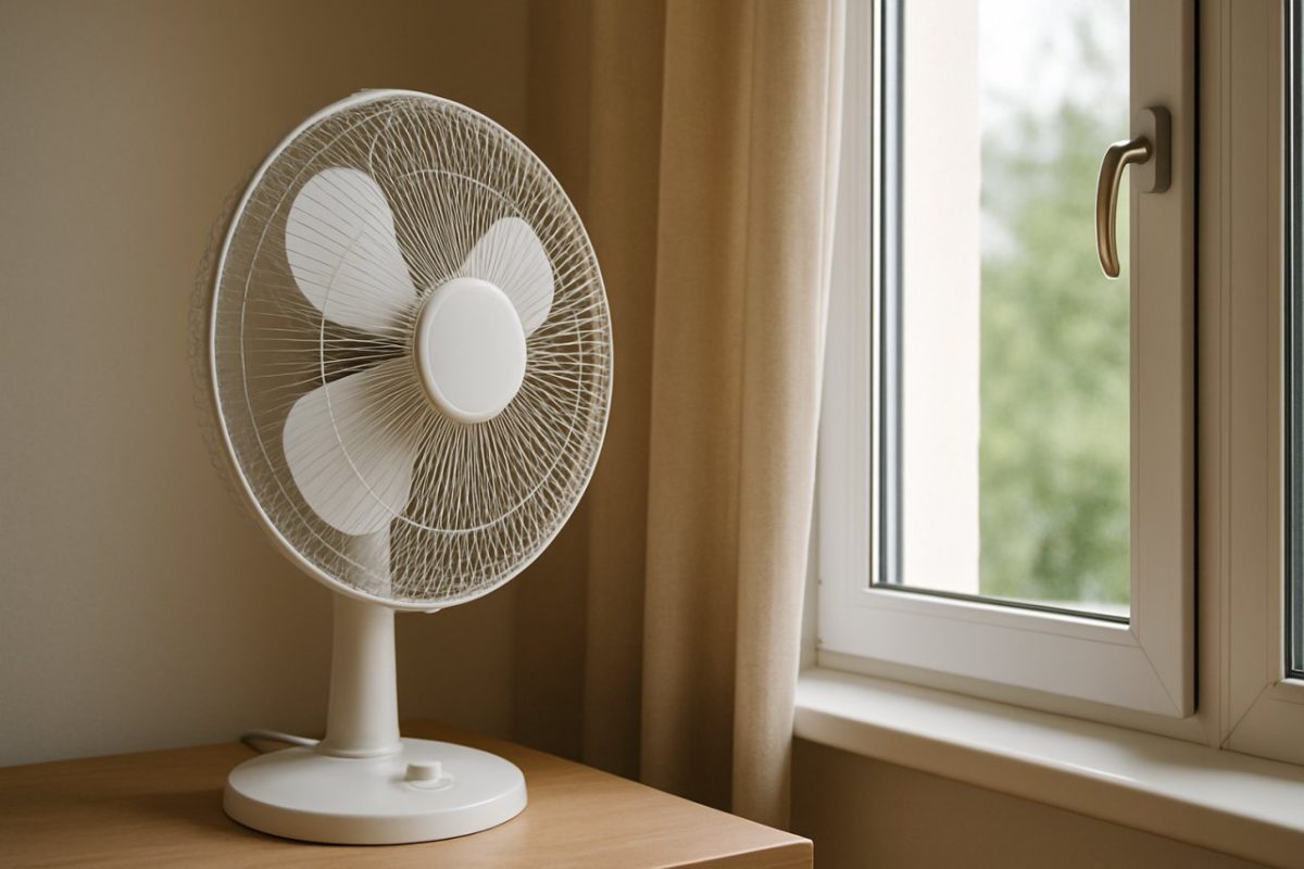 Cette position de ventilateur à éviter si vous voulez vraiment rafraîchir une pièce