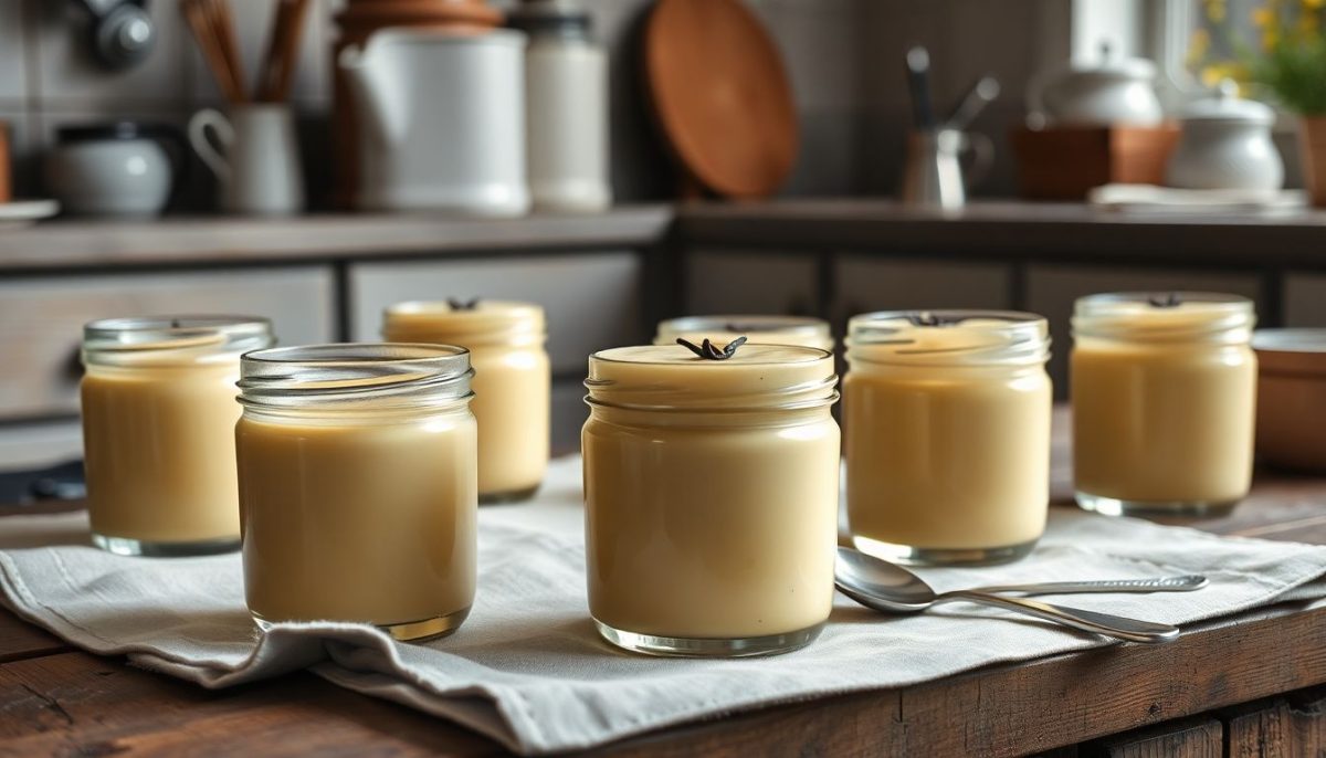 Ces petites crèmes vanille maison se préparent la veille pour les goûters de la semaine