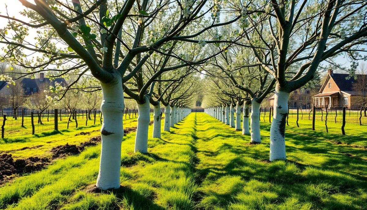 Chaulage des arbres : la technique ancestrale qui protège vos fruitiers toute l'année