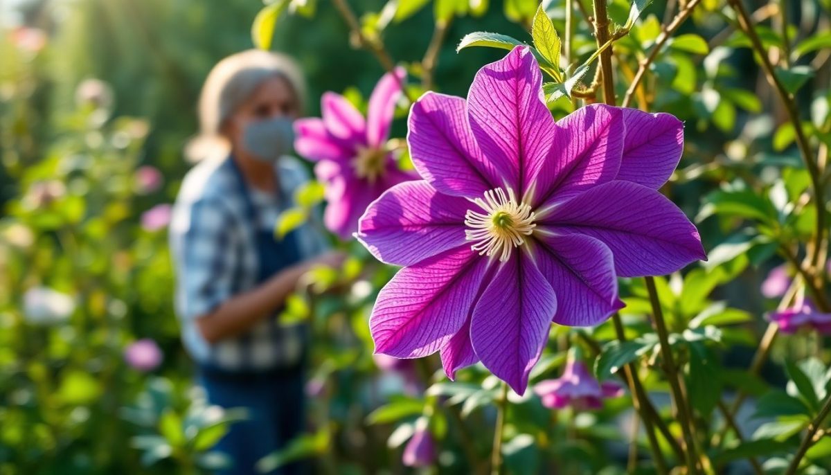 Clématite : pourquoi cette semaine est cruciale pour la tailler et garantir une floraison spectaculaire