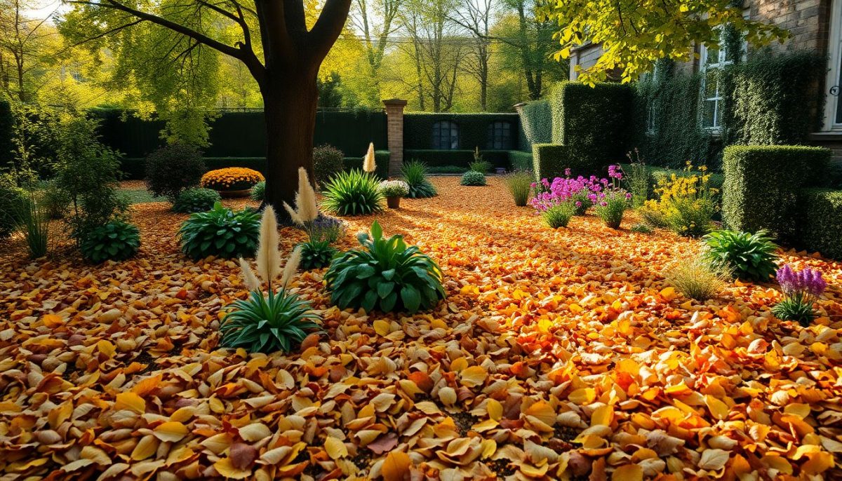 Le paillis de feuilles mortes : votre allié naturel pour protéger le jardin cet automne