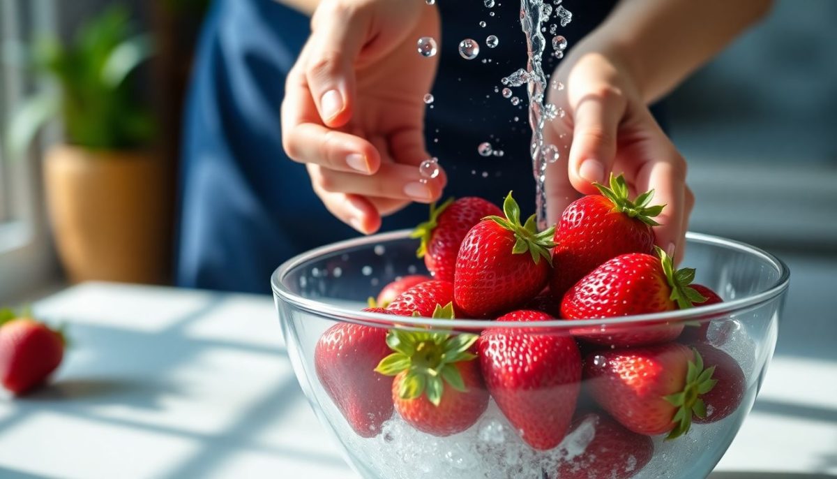 Ni eau du robinet ni vinaigre: la bonne façon de laver les fraises pour éliminer les résidus de pesticides