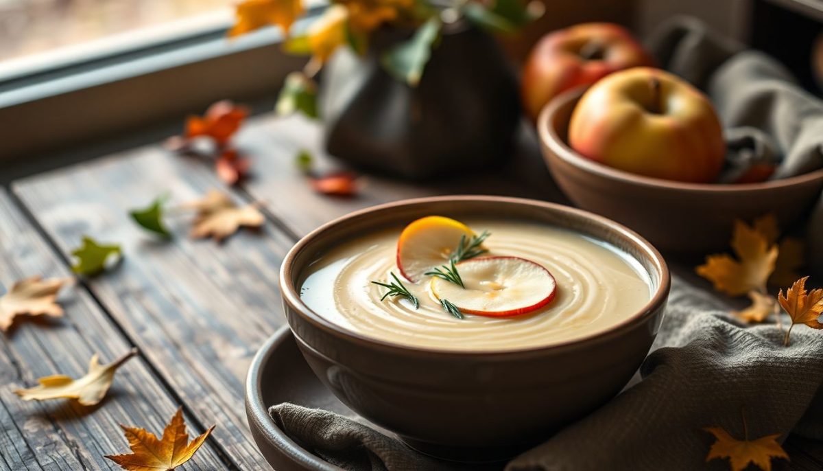 Avant le 6 octobre : réalisez cette soupe pomme-céleri pleine de douceur et d'énergie
