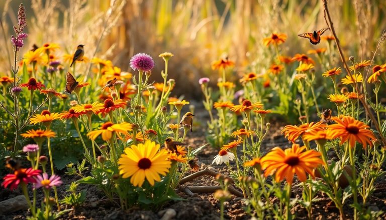 Ce mélange de fleurs rustiques à semer en octobre attire oiseaux et pollinisateurs, même sans arrosage