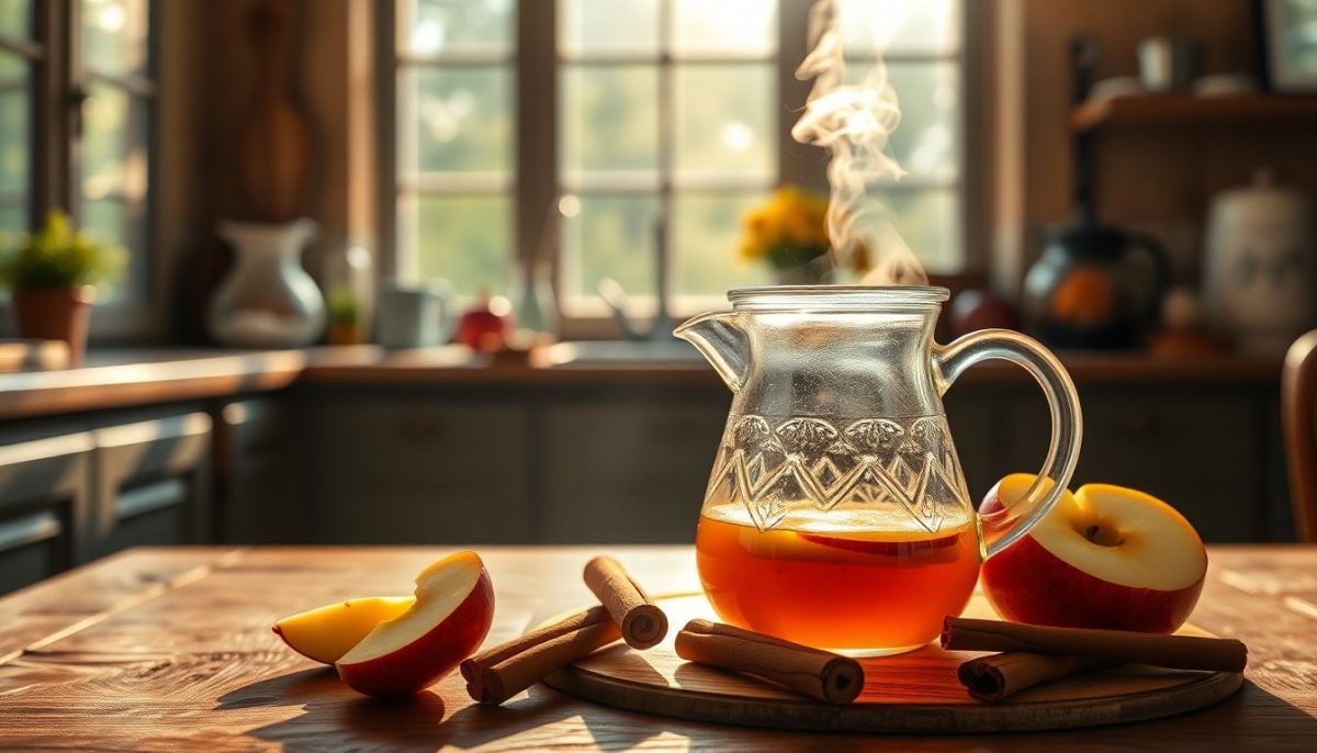 Cette infusion maison pomme-cannelle qui embaume votre intérieur dès les premières minutes