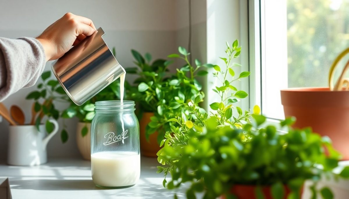 Arrêtez de la jeter dans l'évier : cette eau blanche devient un engrais naturel pour vos plantes d'intérieur
