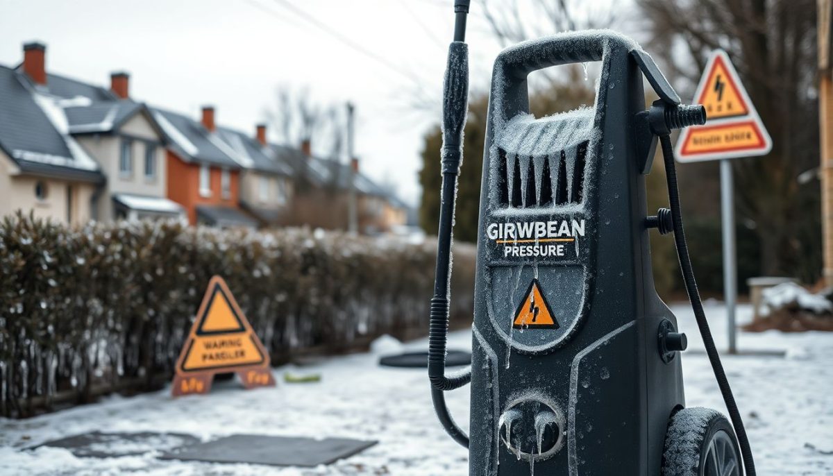 Attention au gel : pourquoi votre nettoyeur haute pression peut vous coûter cher en hiver