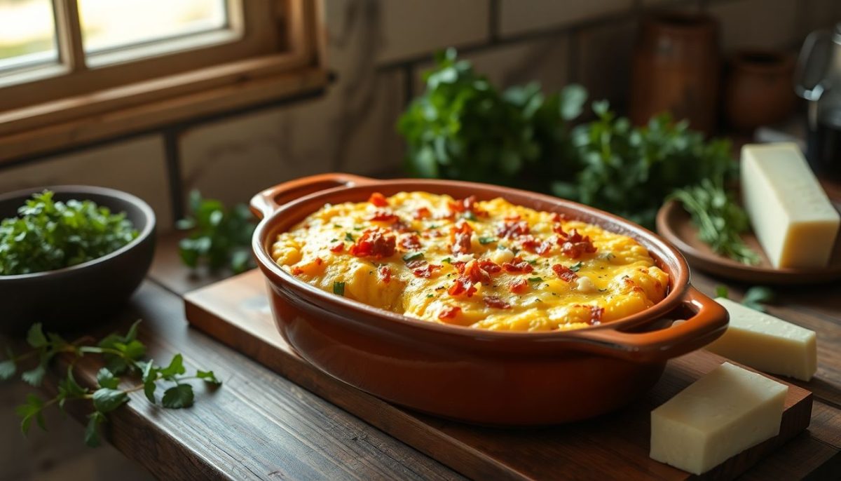 Polenta gratinée au gorgonzola et pancetta : tous les secrets d'une recette italienne authentique