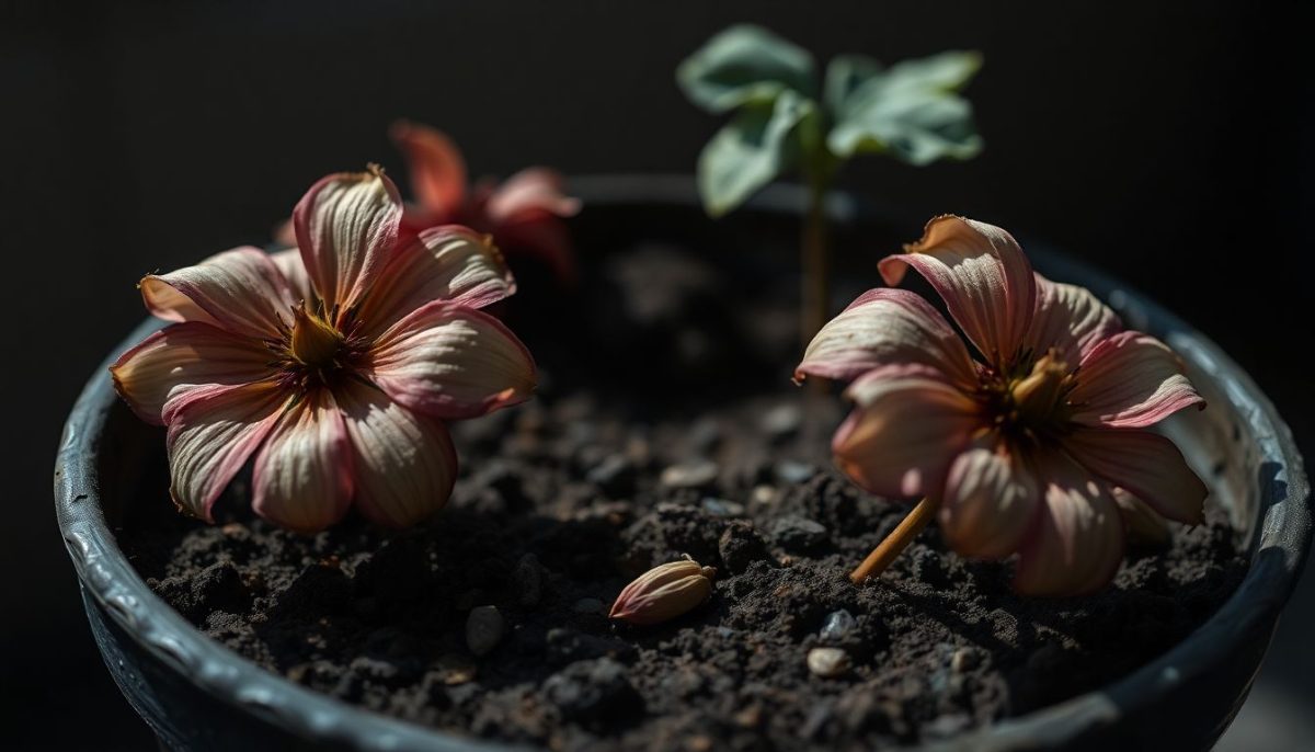 Vos fleurs fanent mystérieusement ? Le vrai coupable se cache dans votre terre