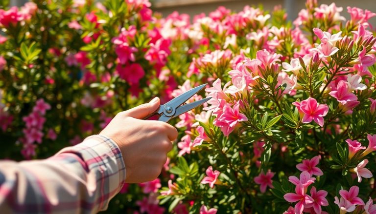 C'est le moment de tailler vos lauriers-roses : ce secret de taille va booster leur floraison