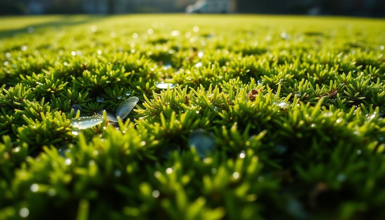 Mousse sur la pelouse en février : les secrets que révèle votre sol