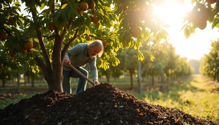 Ce geste simple au pied des arbres fruitiers peut améliorer la récolte dès cet été