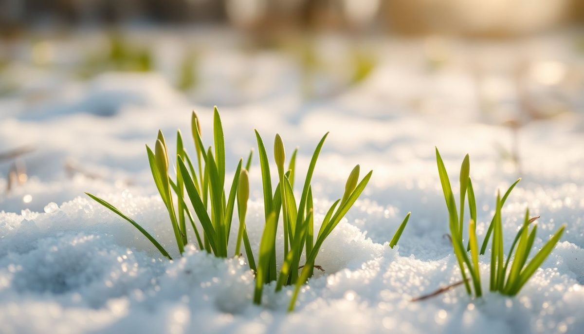Ces plantes courageuses qui défient le froid : secrets des premières pousses de printemps