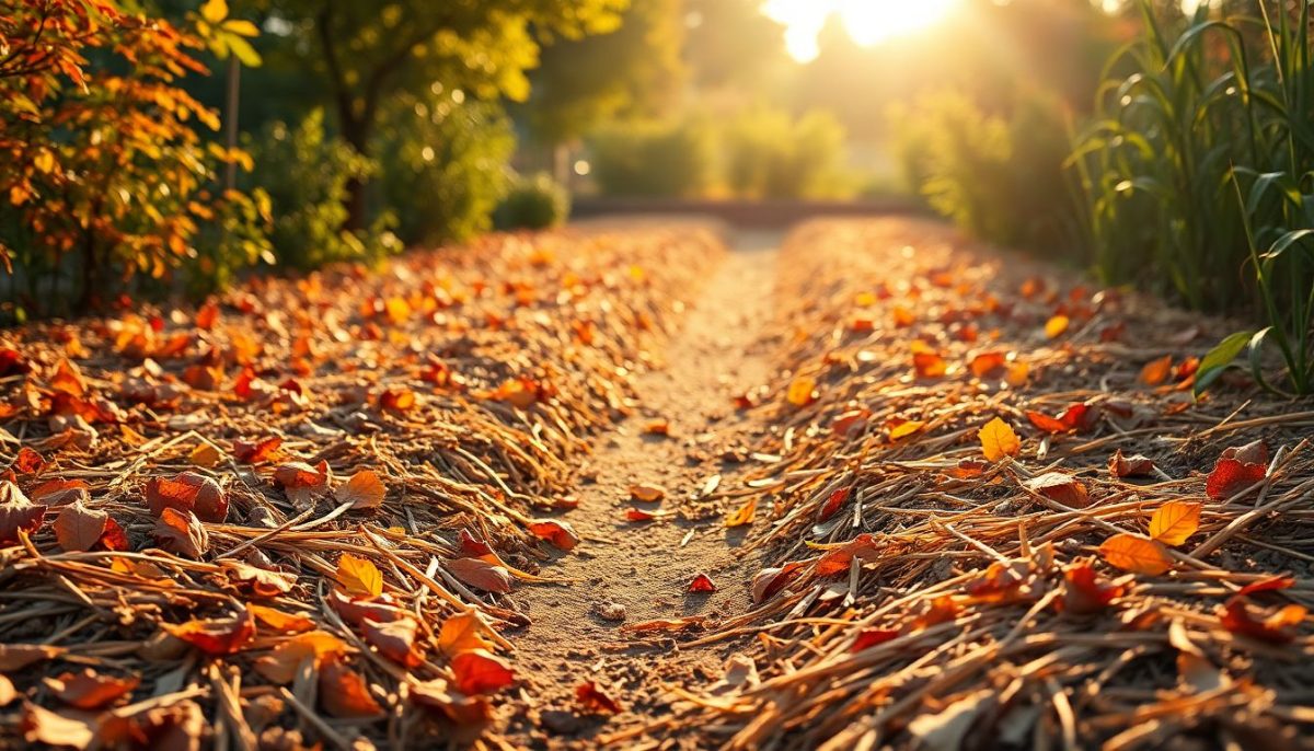 Le paillage d'automne : votre meilleur allié contre les mauvaises herbes jusqu'en juin