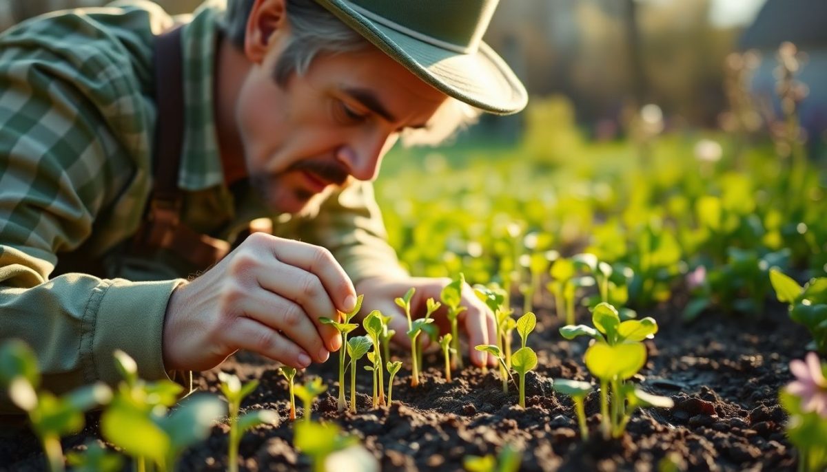 Ce que font les jardiniers au potager dès que les premières pousses apparaissent