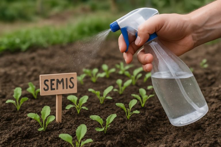 Le geste simple qui accélère la levée des semis en pleine terre