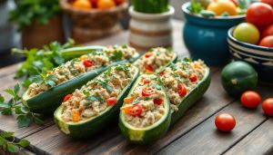 Courgettes farcies : oubliez la chair à saucisse, cette viande beaucoup moins grasse va changer votre été