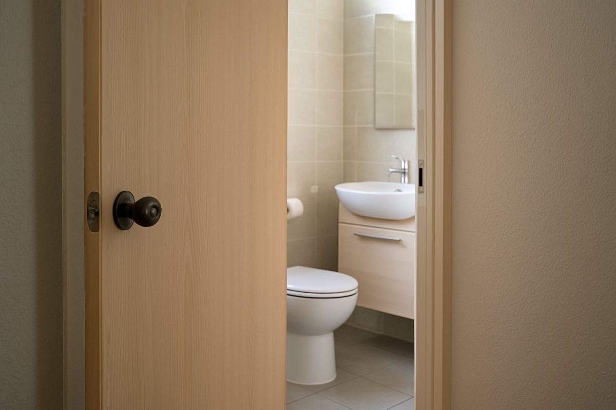 Faut-il laisser la porte de la salle de bains ouverte ou fermée ? Les experts ont tranché