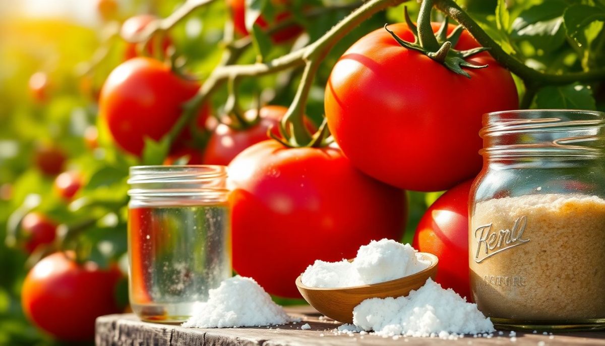 Tomates plus grosses et plus savoureuses : 3 cuillères de bicarbonate dans l'eau et tout change