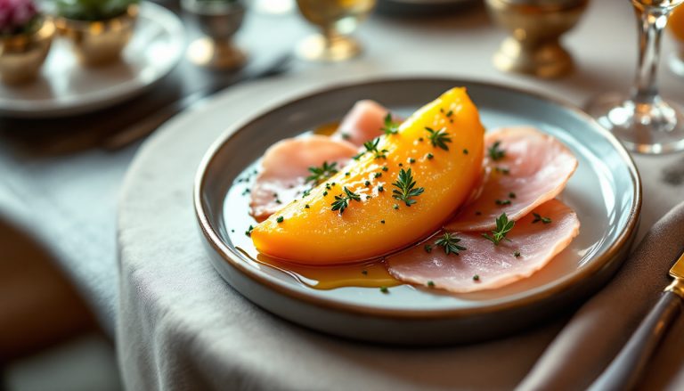 J'ai passé mon melon au four avec du miel avant d'ajouter le jambon : mes invités ont cru à un plat de resto chic