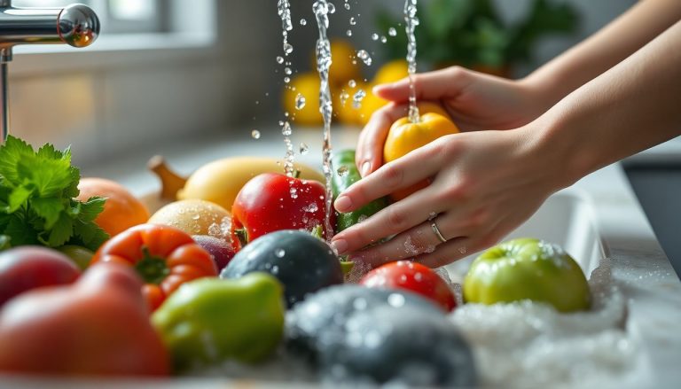 Je rinçais mes fruits et légumes à l'eau claire : j'ai découvert le geste qui élimine jusqu'à 90 % des pesticides