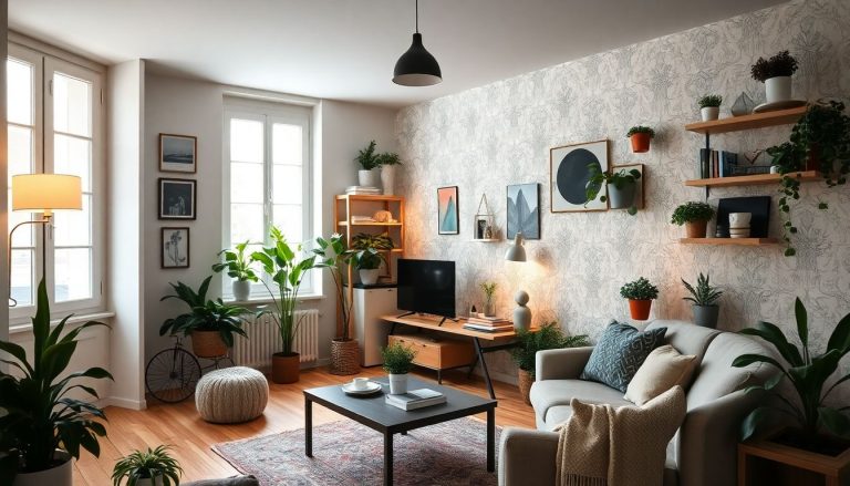 Locataire : 7 solutions pour aménager votre logement sans percer les murs