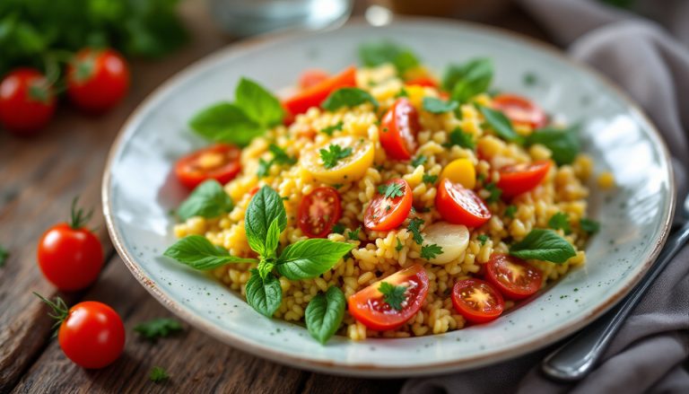 Salade de riz niçoise : la vinaigrette aux anchois et les tomates du soleil qui font oublier les grillades