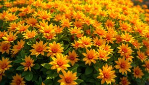 Cette plante méditerranéenne supporte le soleil brûlant et forme un massif spectaculaire sans arrosages constants