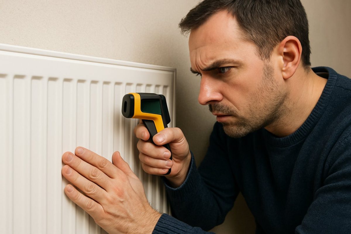 Radiateur qui ne chauffe qu'à moitié : le test en 2 minutes pour identifier la vraie panne