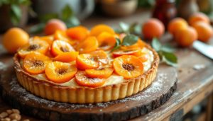 Oubliez la tarte aux abricots classique : cette crème d&rsquo;amande change tout dès la première bouchée