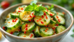 Trop de concombres au jardin ? Cette préparation asiatique les transforme en légumes croquants, relevés et totalement addictifs